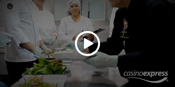 Servicio de alimentación transportado Casino Express